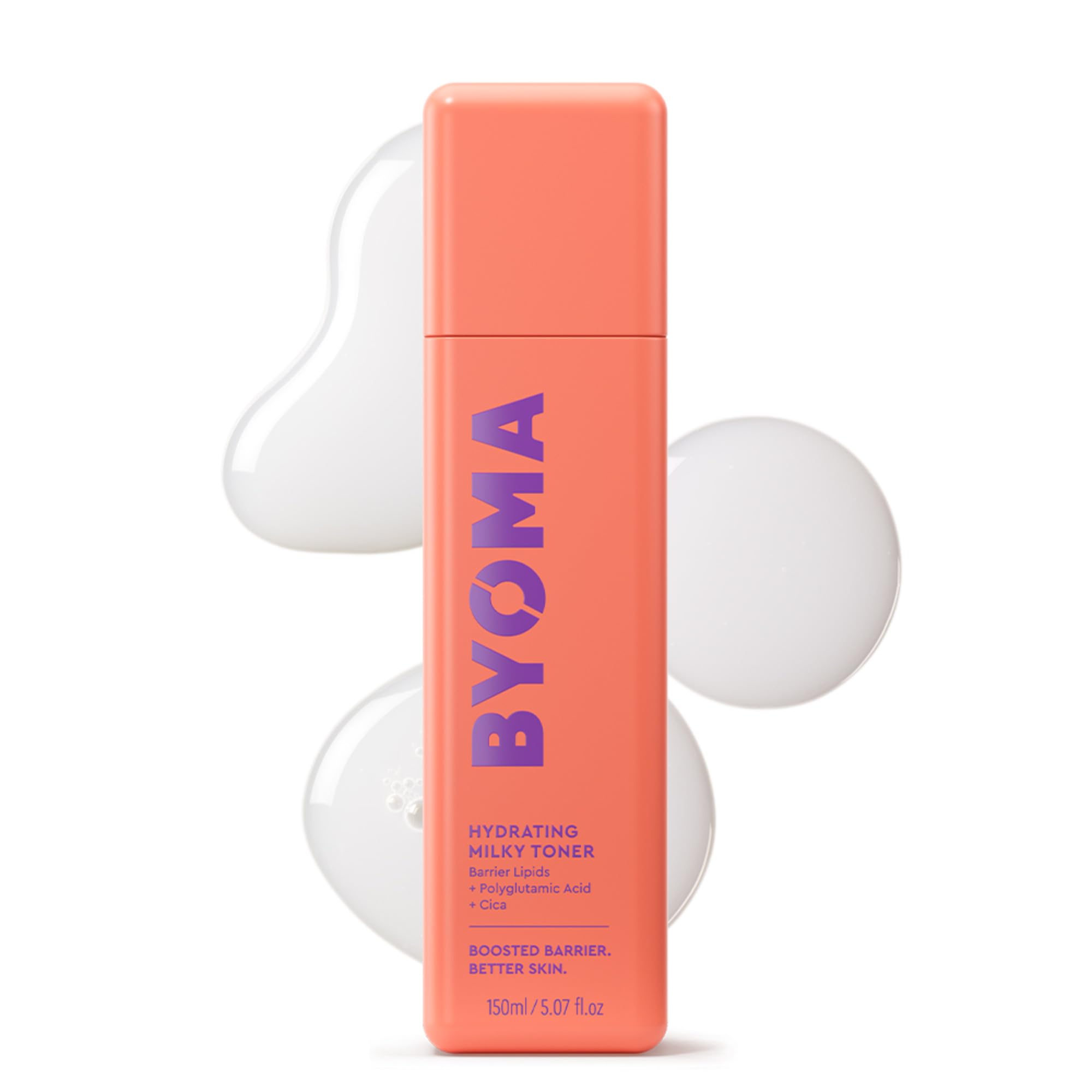 BYOMA Hydrating Milky Toner, Ultra-Soothing for Dry Skin (150ml) | Gentle on the