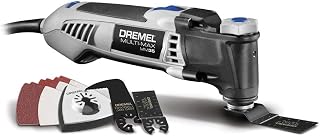 Dremel MM35-DR-RC 3.5 Amp Corded Oscillating Multi-Tool Kit (Reconditioned) | Variable Speed Control | Quick-Change Accessory System | Detail Sanding Capability | Flush-Cut Performance