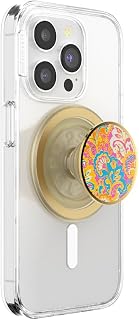 PopSockets MagSafe Grip for Phone, Magnetic Holder - Gold Gaudí