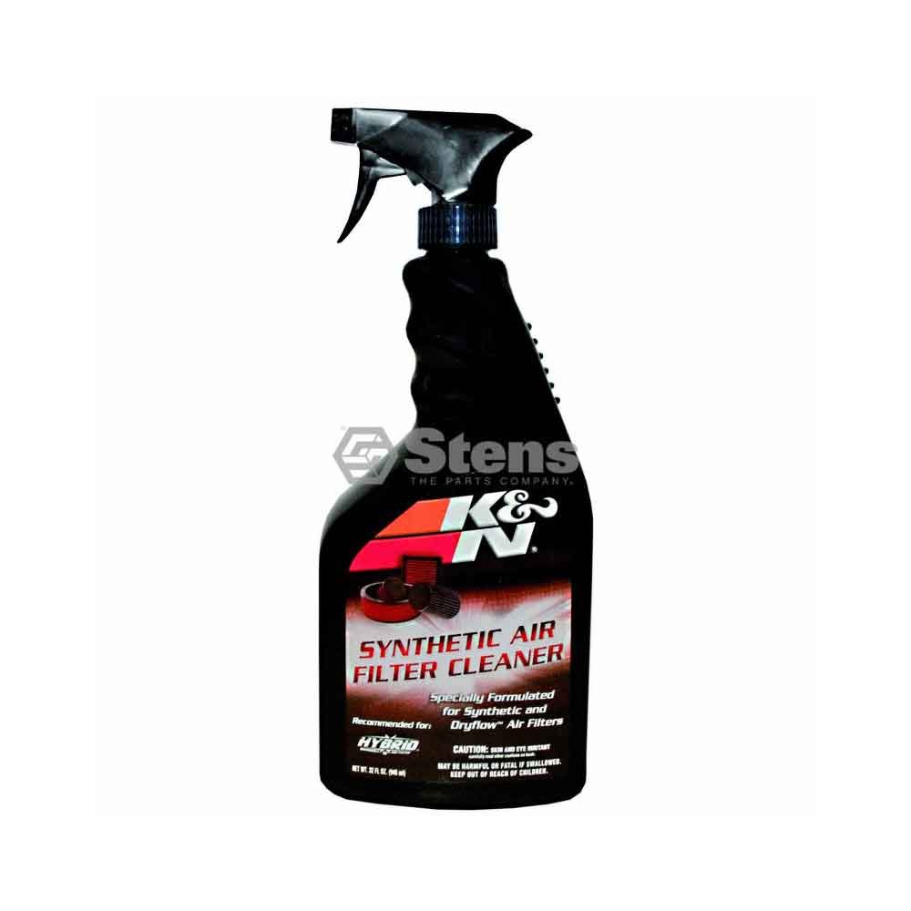K&N Synthetic Air Filter Cleaner and Degreaser: 32 Oz Spray Bottle; Restore Engi