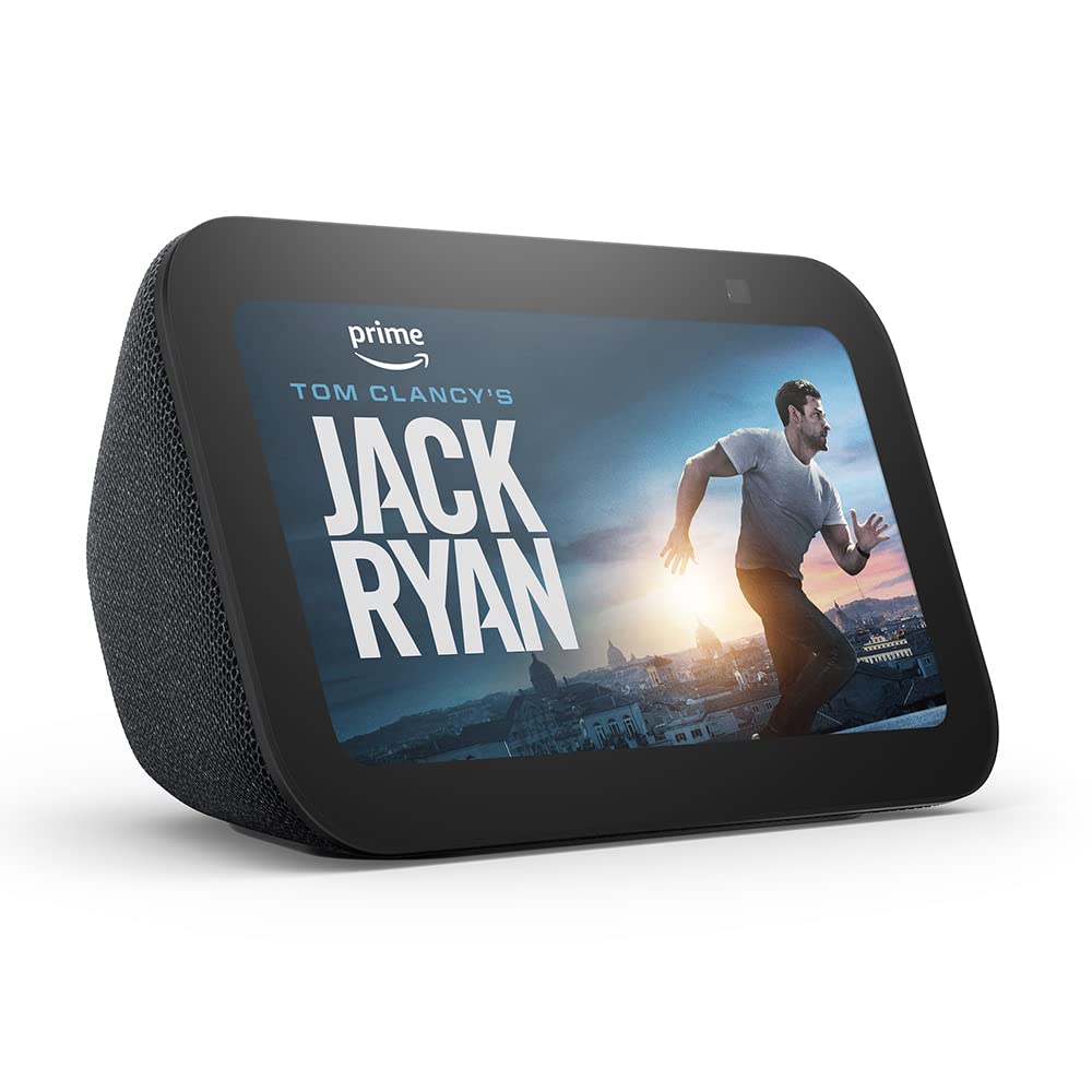 All-new Echo Show 5 (3rd Gen, 2023 release) | Smart display with deeper bass and