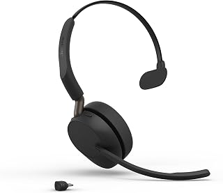 Jabra Evolve3 65 kabelloses Single-Ear Bluetooth-Headset mit Mikrofon, UC. USB-C