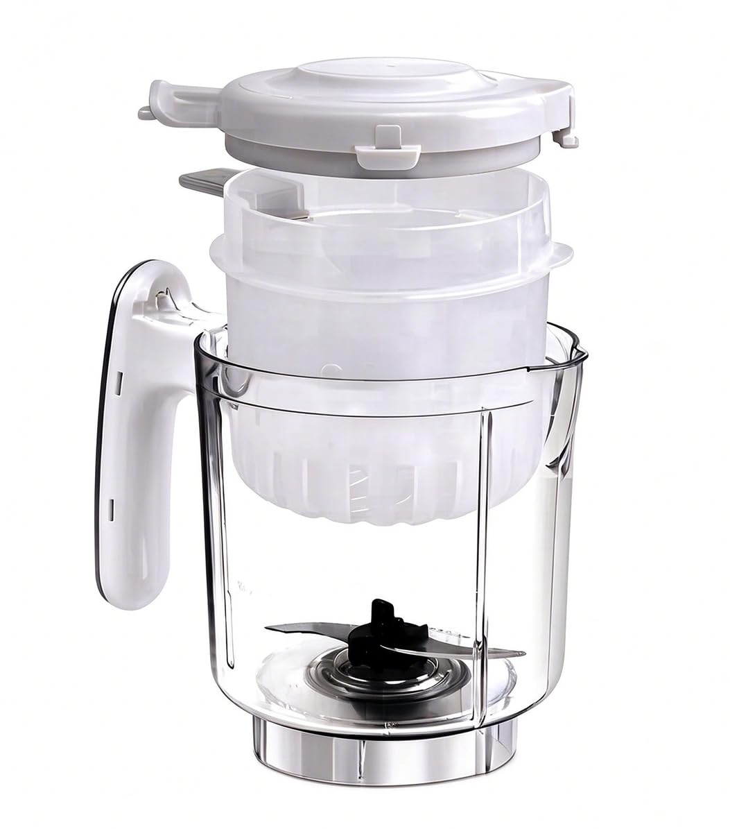 MOMYEASY Replacement Stirring Cup & Blade with Steaming Basket