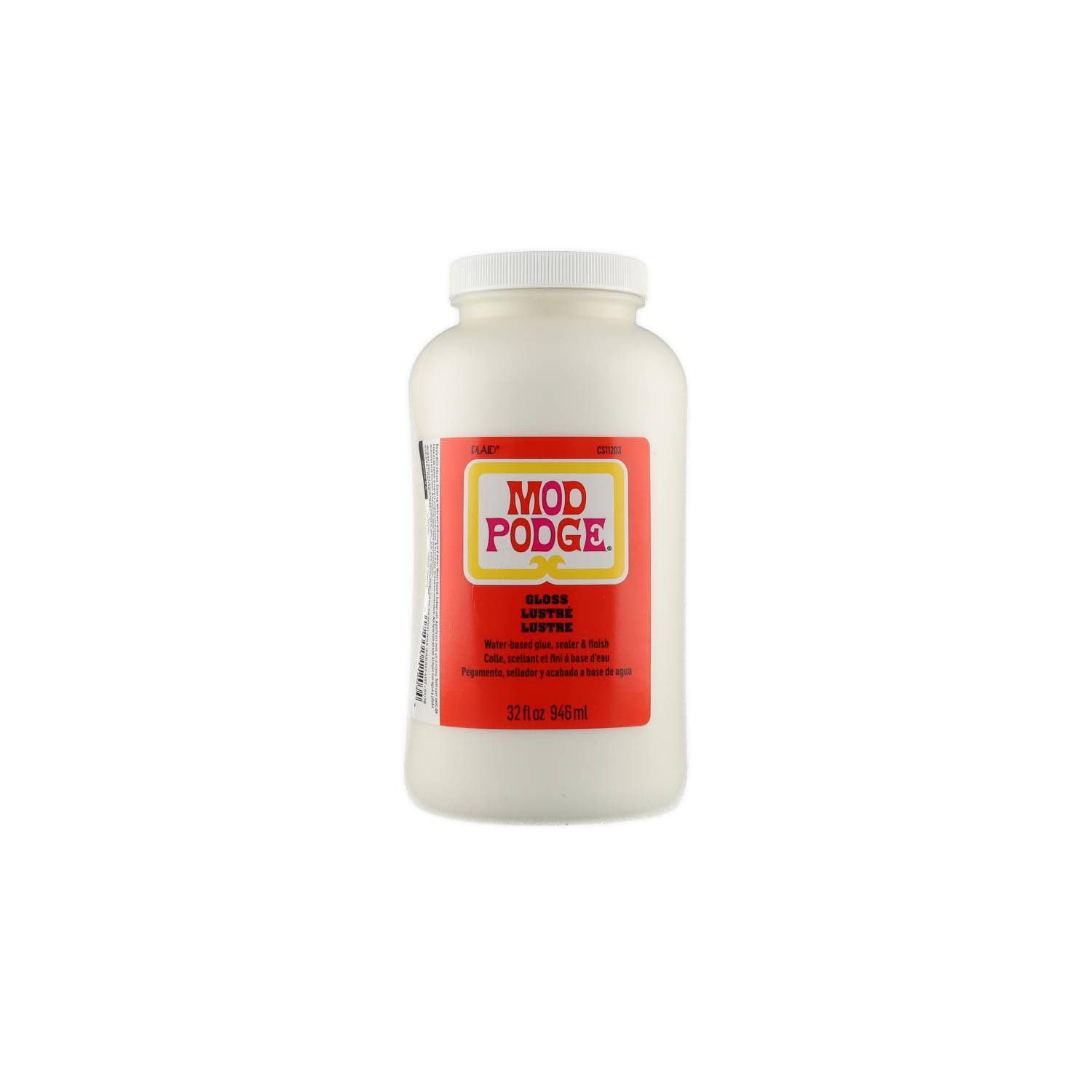 Mod Podge Gloss Sealer, Glue & Finish: All-in-One Craft Solution- Quick Dry, Eas