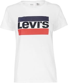 Levi's The Perfect Tee Camiseta Mujer, Large Batwing Logo