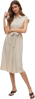 VERO MODA VMMYMILO Midi Dress Shirt Dress