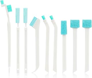 9 Pcs Small Cleaning Brush for Home Narrow Corners Keyboards Bottles Tiles