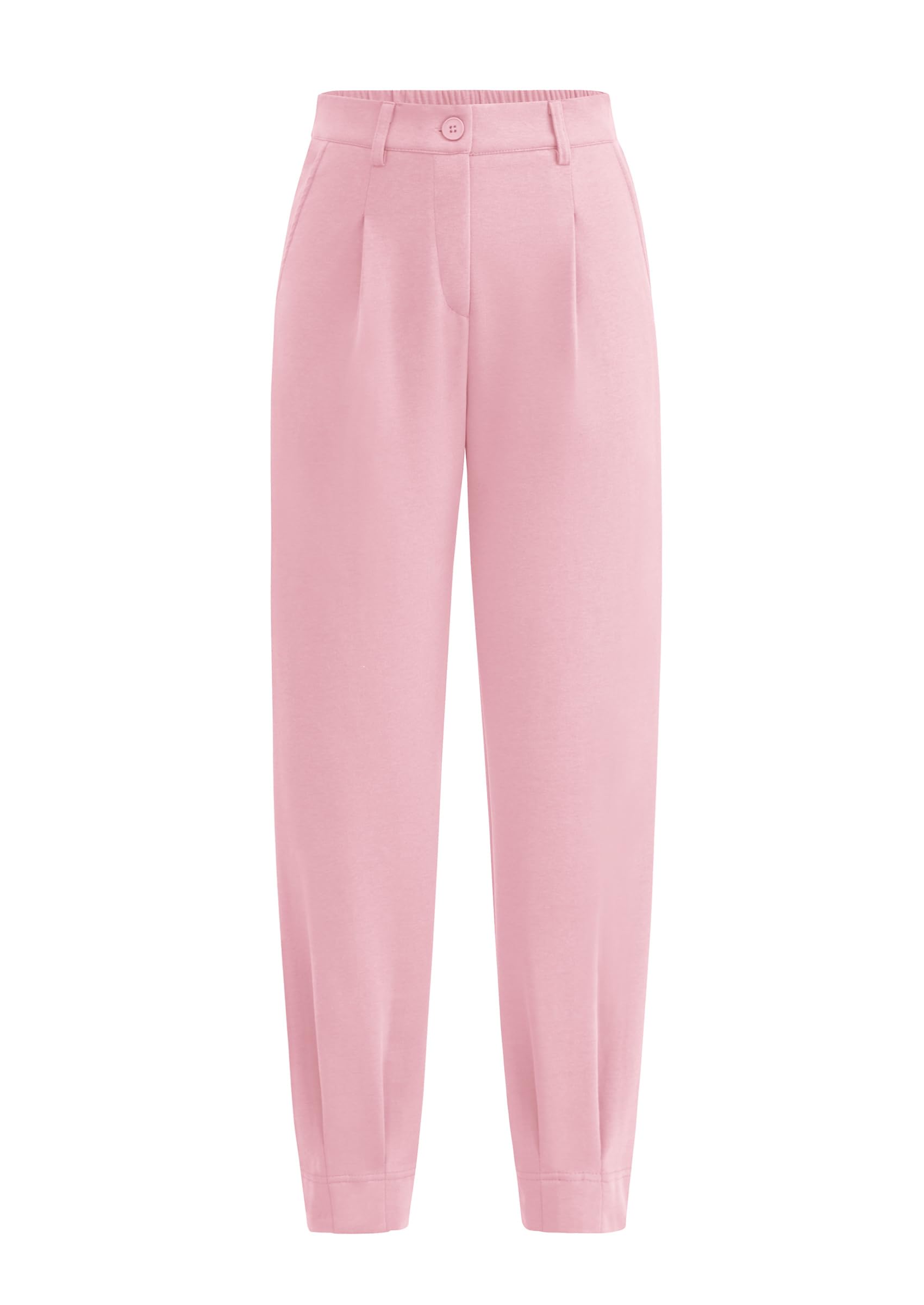 PRETTYGARDEN Women High Waist Ankle Length Work Dress Pants