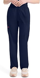 Dickies Women's Signature Elastic Waist Scrubs Pant Medical Scrubs Pants