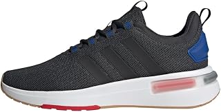 Adidas Men's Racer TR23 Sneaker, Carbon/Core Black/Team Royal Blue