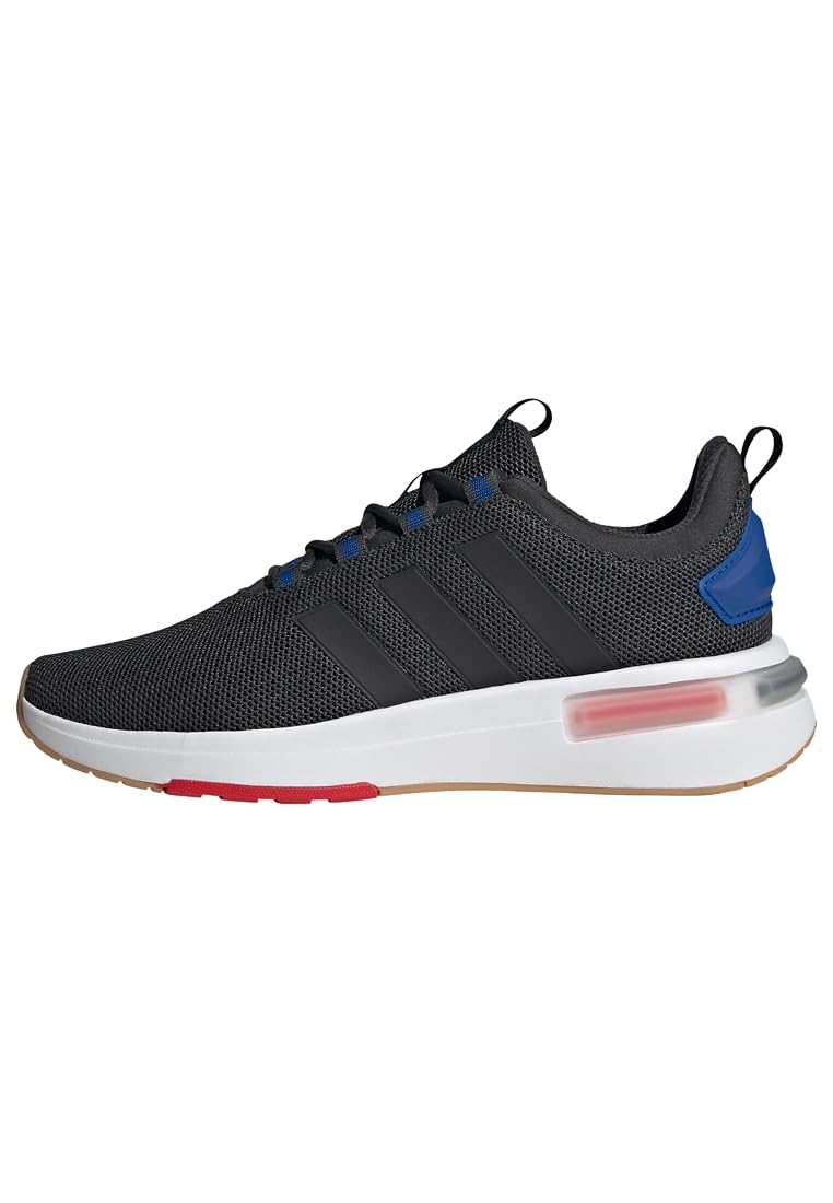 Adidas Men's Racer TR23 Sneaker, Carbon/Core Black/Team Royal Blue