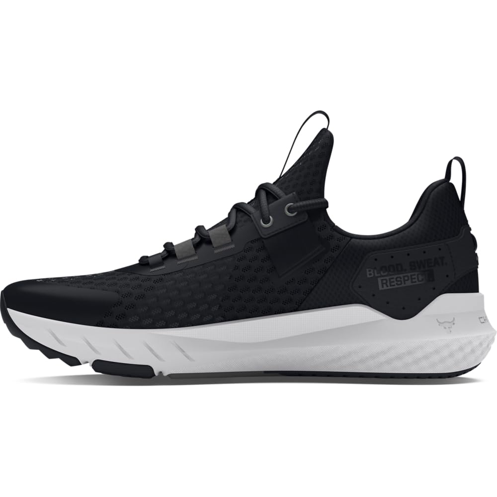 Under Armour Mens Project Rock Blood Sweat Respect 4 Sneaker