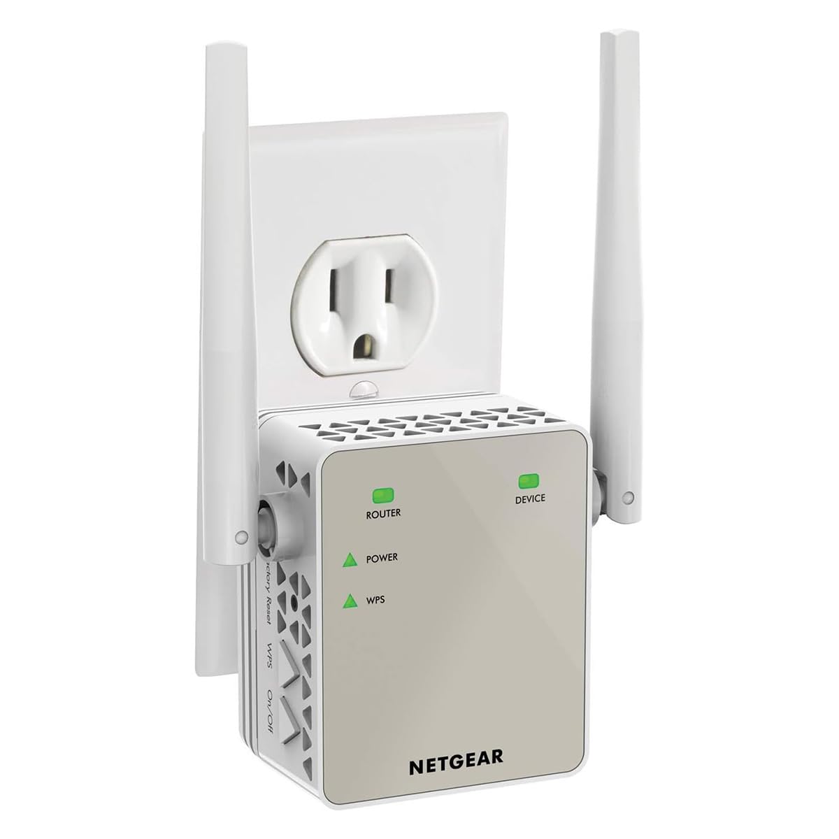 NETGEAR WiFi Extender EX6120, up to 1,500 sq ft, 1.2 Gbps | Signal Booster for H