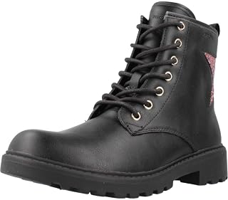 Geox Girls' J Casey Girl G Ankle Boots, White