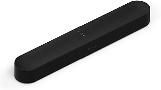 Sonos Beam Gen 2 - Black - Soundbar with Dolby Atmos | 5-Driver Array with 3D Surround | Alexa | Works with Sonos Sub Mini & Rears | WiFi | Ethernet & AirPlay 2 | HDMI eARC