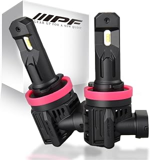 M's Basic by IPF ヘッドライト フォグランプ LED 4000K H8/H11/H16 ハロゲンサイズ型 AMZ-HFE102
