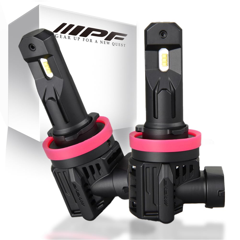 M's Basic by IPF ヘッドライト フォグランプ LED 4000K H8/H11/H16 ハロゲンサイズ型 AMZ-HFE102