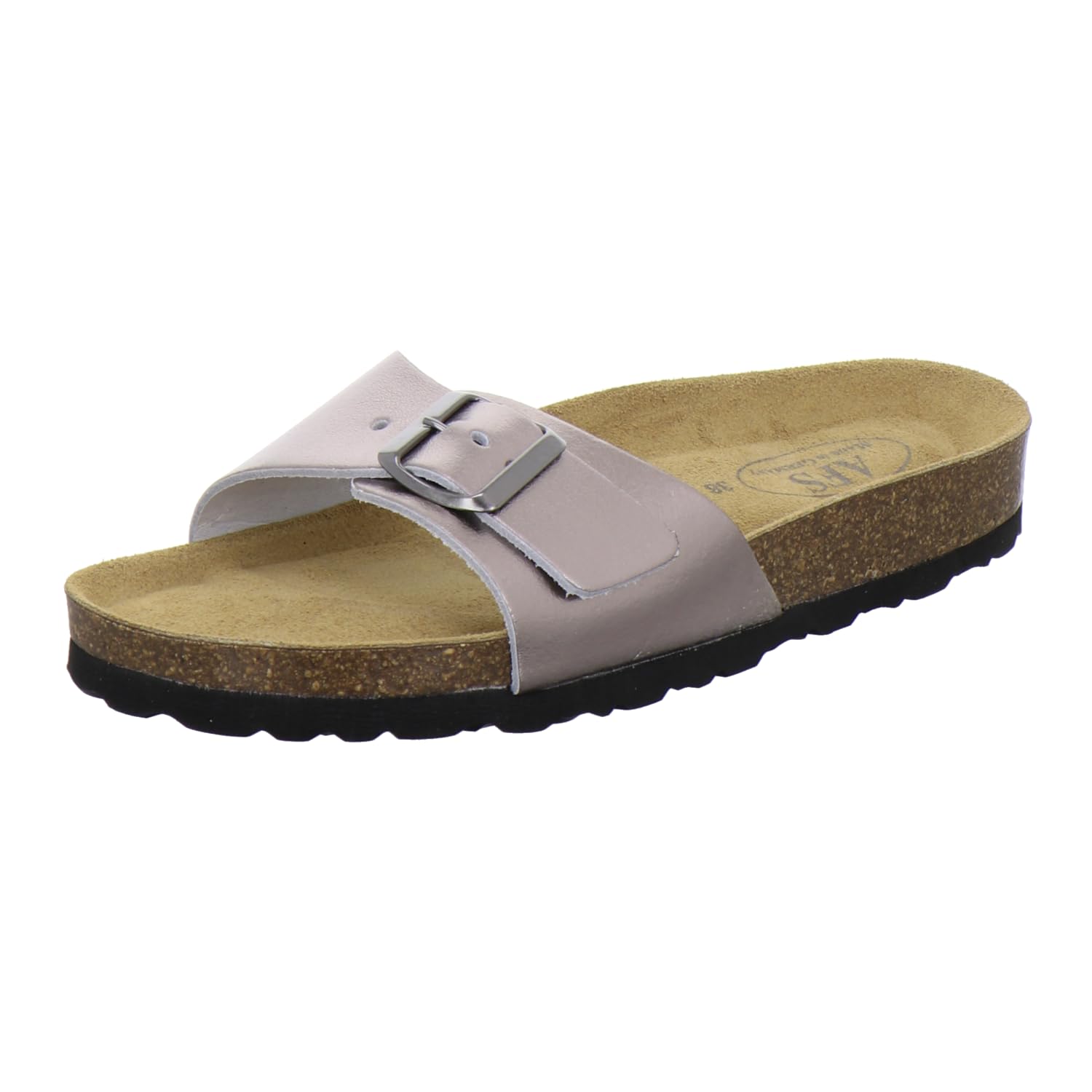 AFS 2112 Women's Fashion Slippers Made in Germany Genuine Leather
