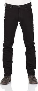 Lee - Men's Jeans - Regular Straight Cut - Daren Zip Fly - Very Dark Stone