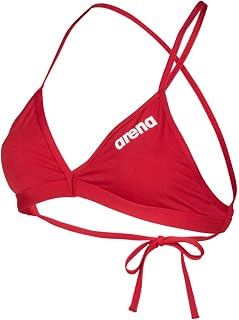 arena Performance Team Solid Top Women's Sports Swimming Pool Bikini Swimsuit, Quick Drying Arena MaxFit Eco Fabric with Maximum Resistance to Chlorine and Salt, UV Protection UPF 50+