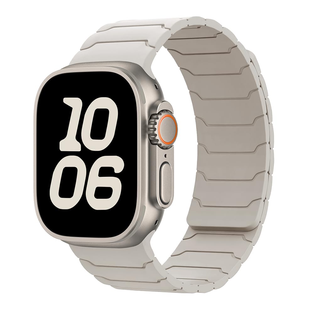 Magnetic Apple Watch Strap for Men/Women iWatch Band 49mm 46mm 45mm 44mm 42mm 41