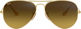 Ray-Ban RB3025 Aviator Large Metal 112/85 Sunglasses, Gold (Gold 001/3e)