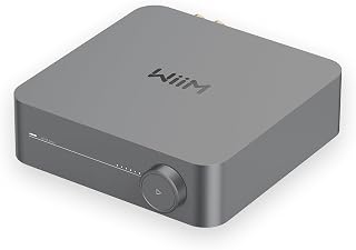 WiiM Amp Streaming Amplifier for Passive Speakers with HDMI ARC, Space Gray | Upgrade Your Passive Speakers with Hi-Fi streaming, HDMI ARC TV Audio, RoomFit & Smart Control in One Compact Amplifier