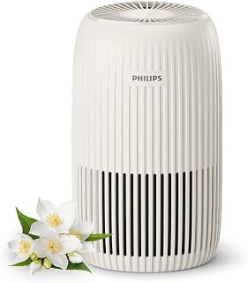 Philips Air Purifier PureProtect Go 500 Series Ultra-Quiet | Reduces Allergens, Dust, Viruses, Smells, Small HEPA Air Purifier with Aromatherapy, 3-Year Filter (AC0510/10)