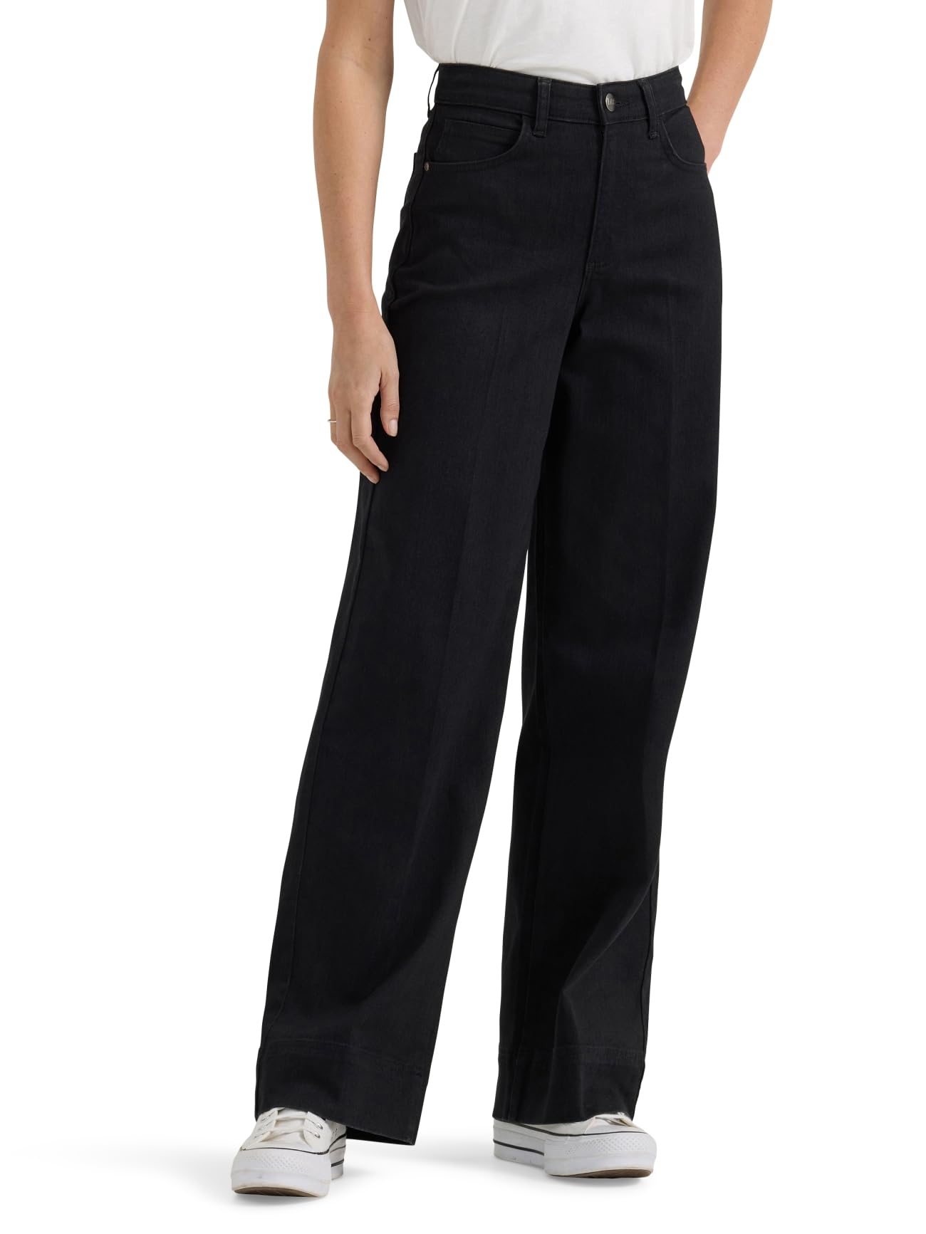 Lee Jeans Plus Size Legendary High Rise Trouser Jean Women's Blue One