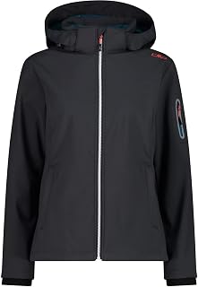 CMP Women's Softshell Jacket with Removable Hood