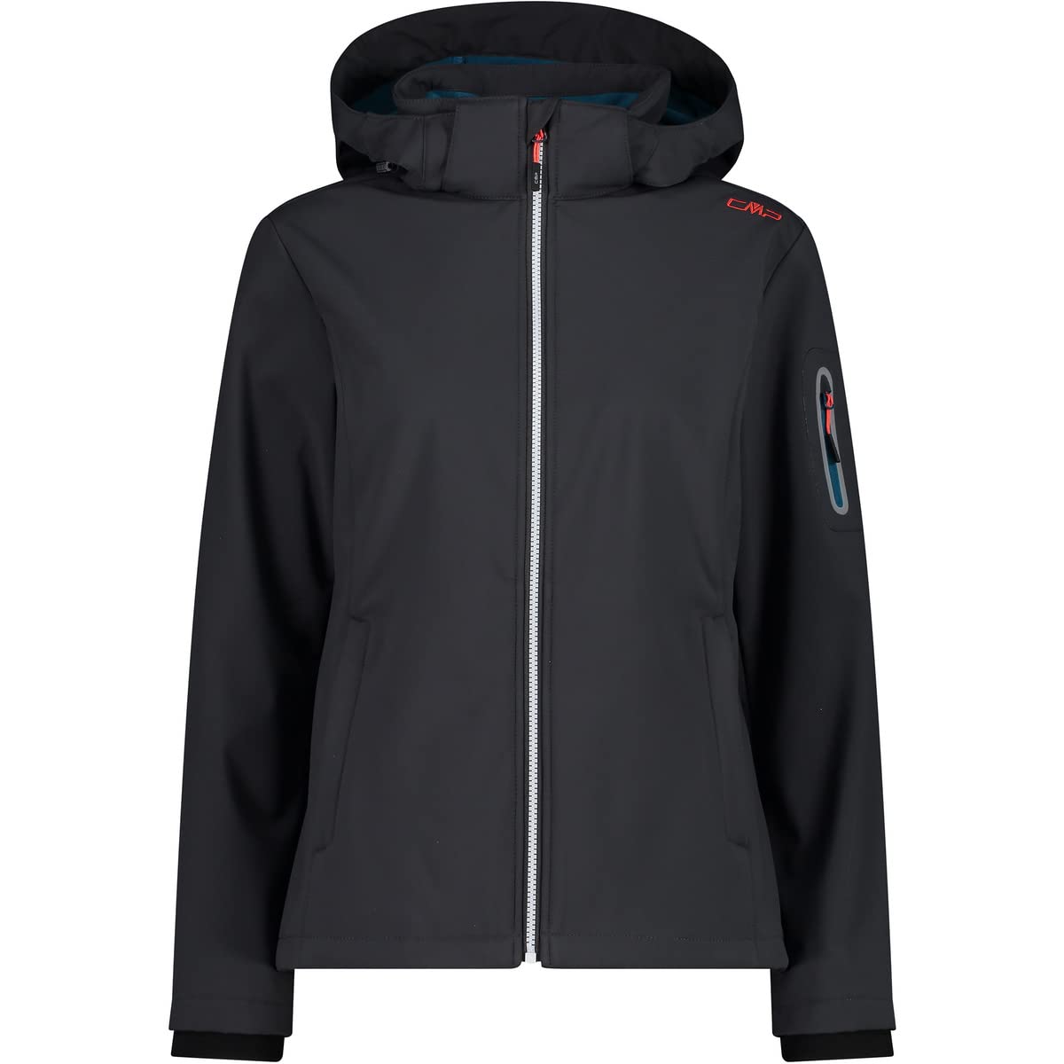 CMP Women's Softshell Jacket with Removable Hood