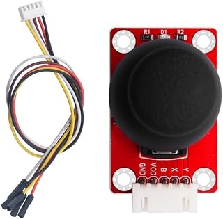 for ps2 Joystick Sensor Module Dual for Arduino for ps2 Joystick(B) | Dual- analog output, digital button press, seamless for arduino integration, for ideal for robotics, gaming projects