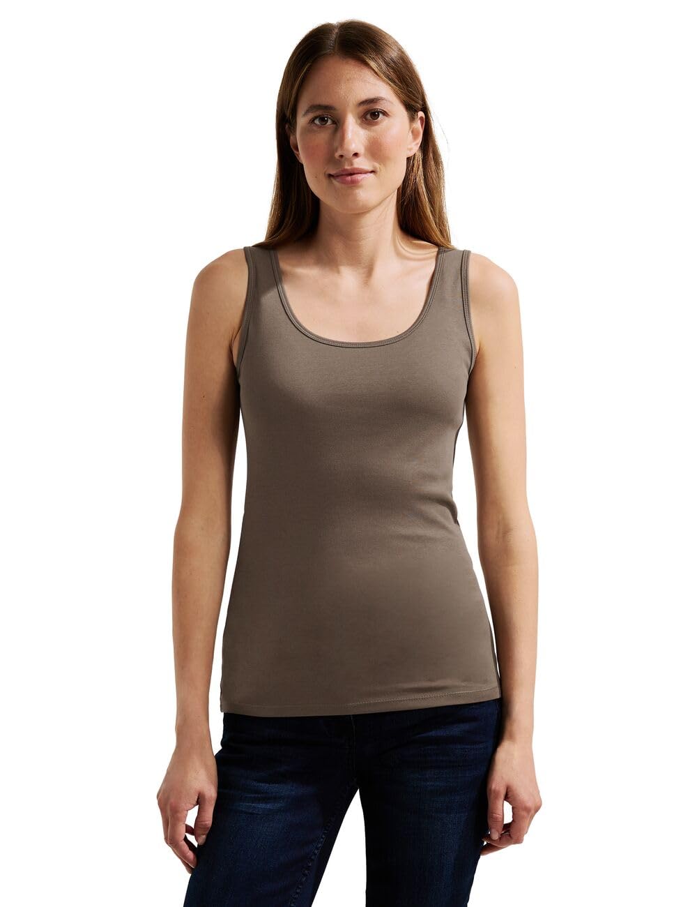Cecil B317513 Women's Basic Cotton Top