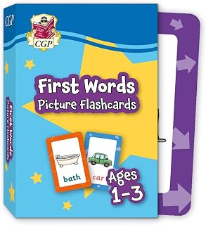 First Words Picture Flashcards for Ages 1-3 (CGP Preschool Activity Books and Cards)
