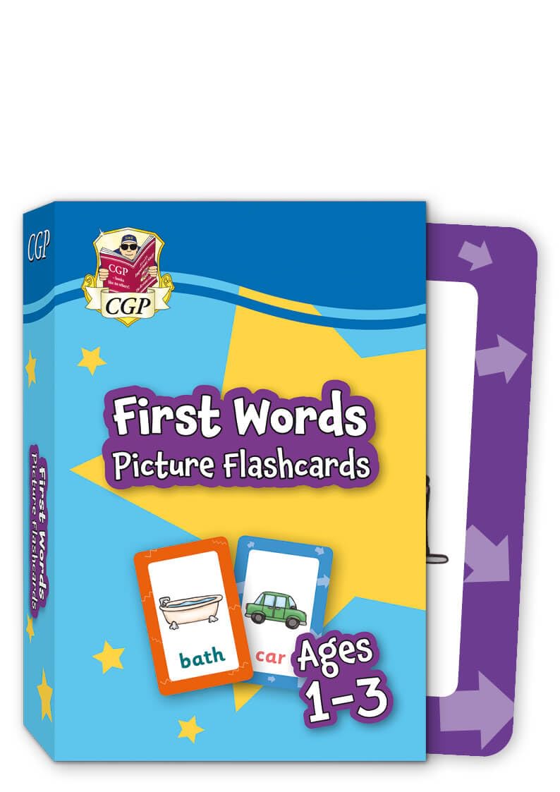 First Words Picture Flashcards for Ages 1-3 (CGP Preschool Activity Books and Ca