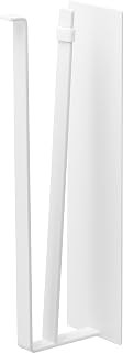 Yamazaki 10268 Magnetic Kitchen Paper Holder, Vertical Type, White, Approx. W 2.4 x D 3.7 x H 9.6 inches (6 x 9.3 x 24.5 cm), Tower, Cuts with One Hand