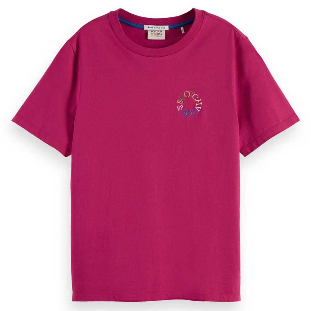 Scotch & Soda Left Chest Artwork T-Shirt for Women