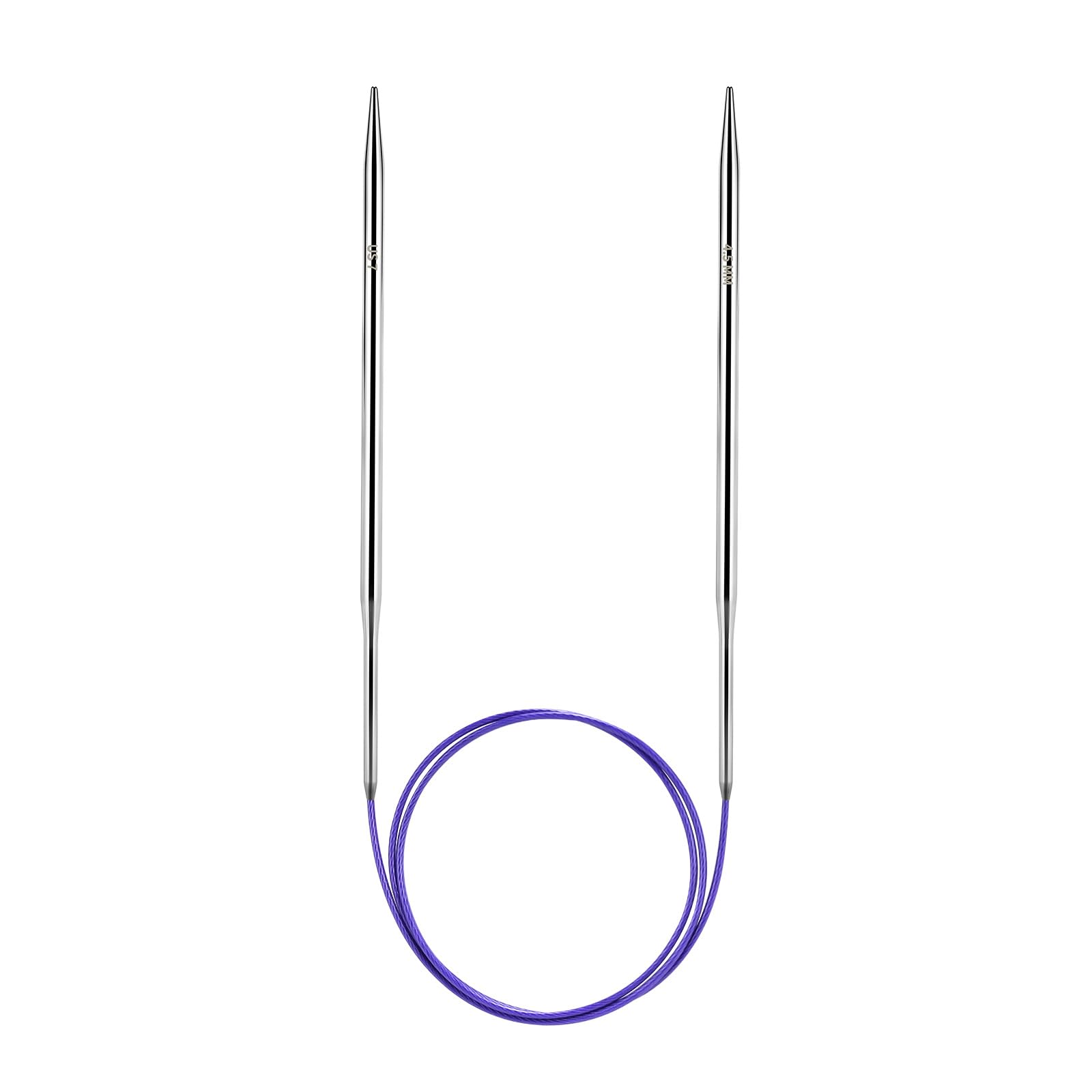 Soosui 4.5 mm Circular Knitting Needles US7|32 inches/80 Centimeters Long | Circ