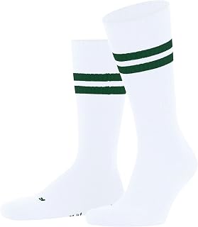 FALKE Unisex Adult Dynamic Socks Breathable Cotton Lightweight Padding Pattern Striped Pattern Retro Thick Ribbed Ideal with Sneakers and Sporty Look 1 Pair