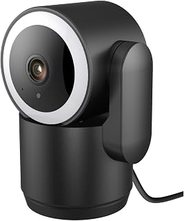 Luna 2K Indoor Camera for Home Security, Dual-Band WiFi 360° Pan-Tilt