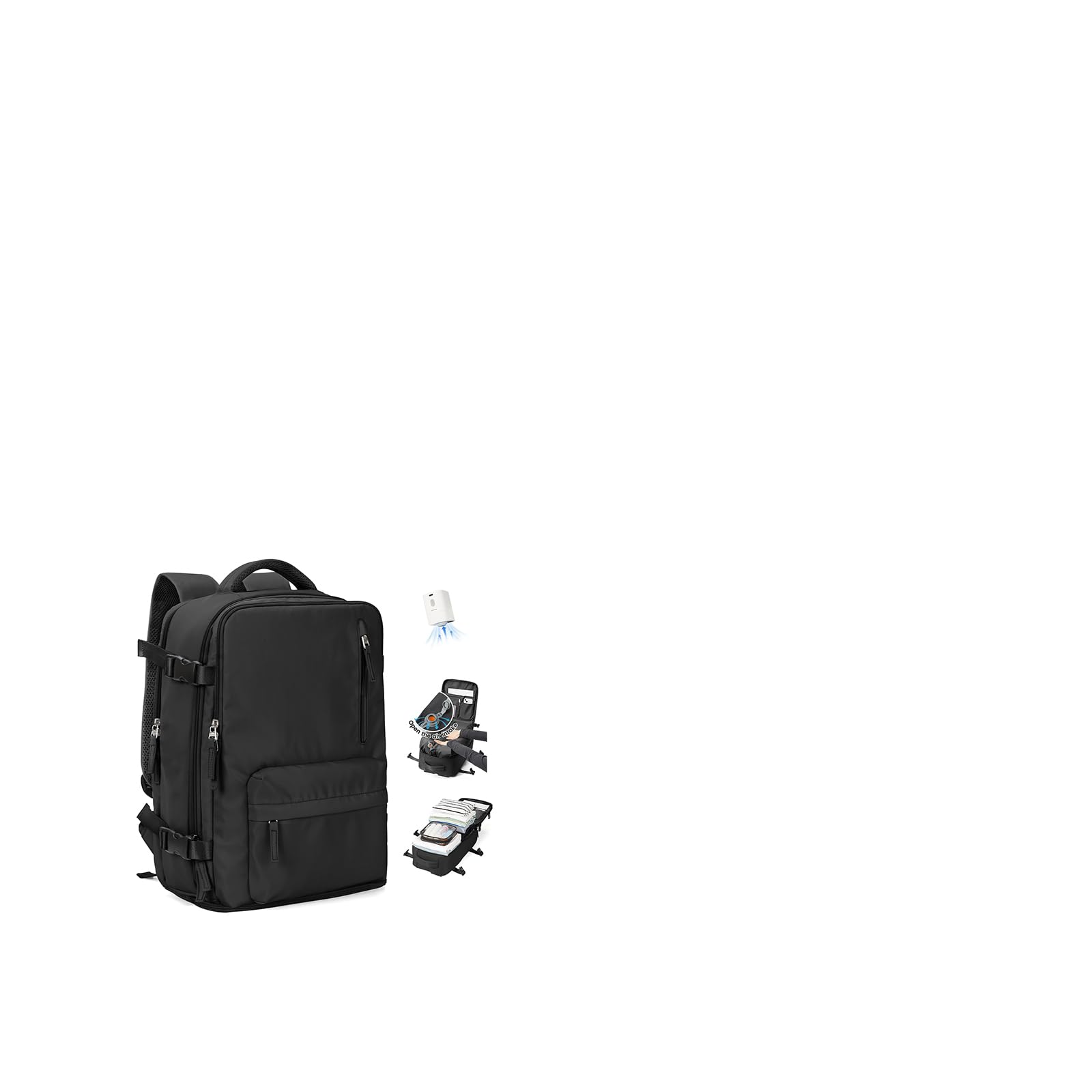 SZLX Vacuum Backpack Travel Bag with Pump Large Travel Backpack Cabin Size Ryana