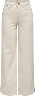 ONLY Onlmadison Blush HW Wide Dnm CRO Noos para Mujer