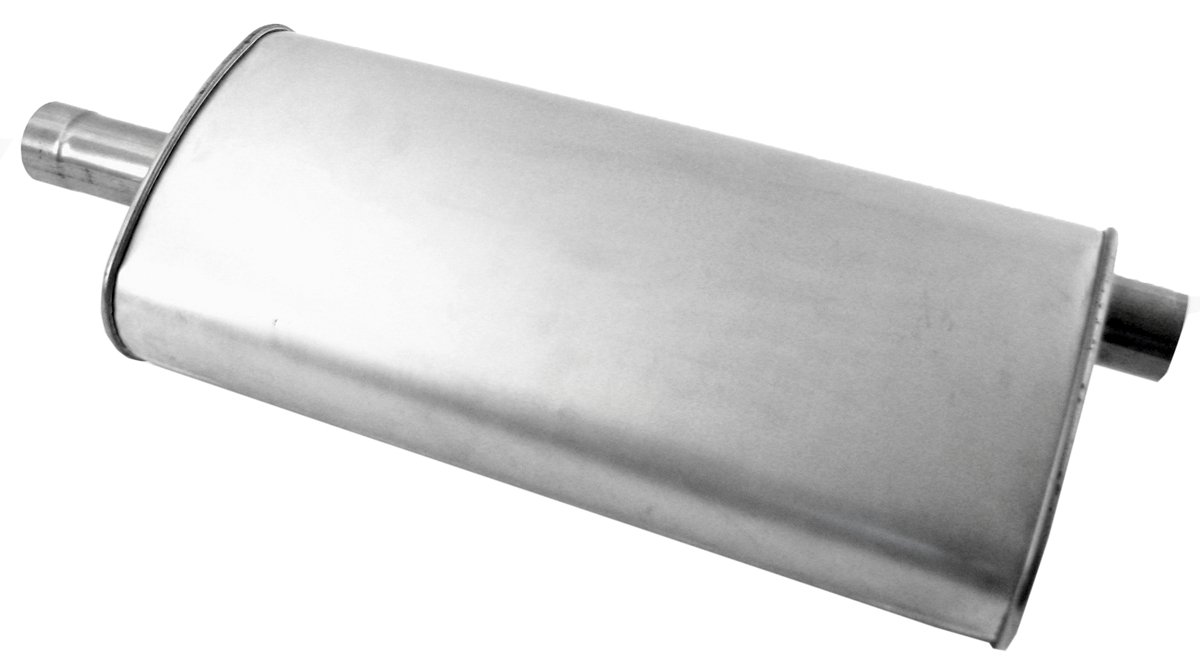 Walker Quiet-Flow SS 21602 Direct Fit Exhaust Muffler 2.5" Inlet (ID) 2.25" Outl