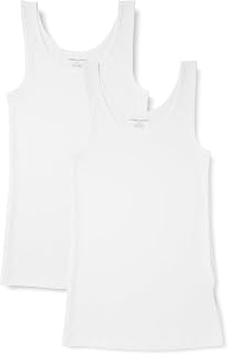 Amazon Essentials Women's Slim Fit Tank Top, Set of 2