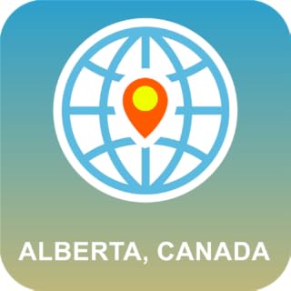Alberta, Canada Map Offline