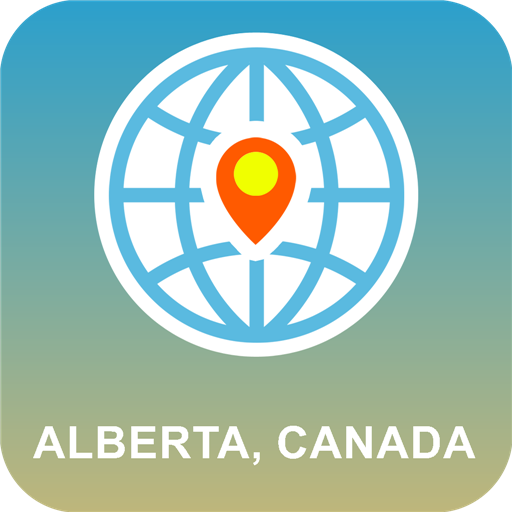 Alberta, Canada Map Offline