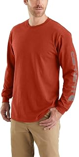 Carhartt Herren Signature Sleeve Logo Langarm T-Shirt T-Shirt (1er Pack)
