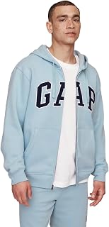 Gap Heritage Logo Hoodie Hooded Full Zip Men's Tracksuit Top (Pack of 1)