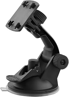 Windshield Mount for 4.3"/5" Backup Camera Display Monitor - Rear View Camera Screen Mounting Bracket with Suction Cup - Car Play Screen Reverse Cameras Monitor Mount for Cars (1PC)