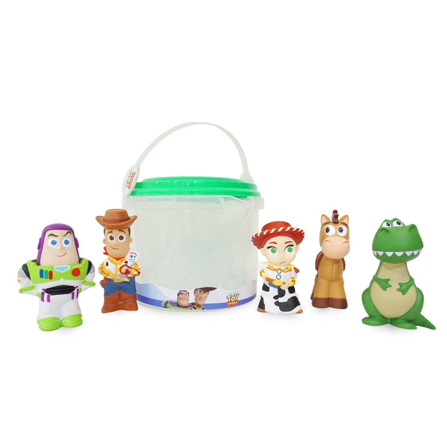 Disney Store Official Toy Story Bath Toys Set - Includes 5 Detailed Toys with a 